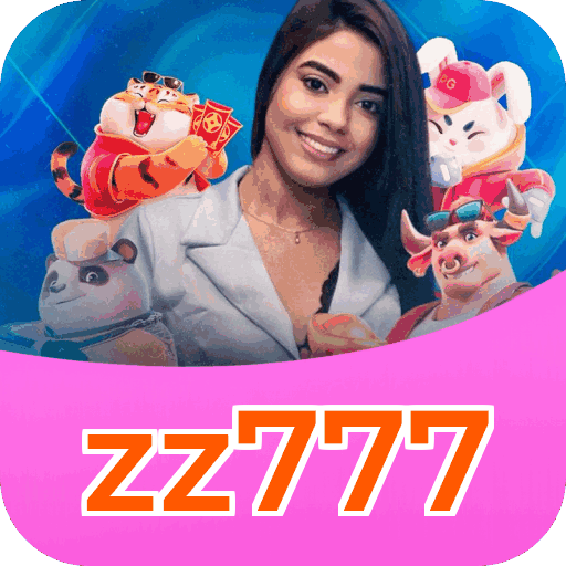 Interface do aplicativo zz777 mostrando jogos disponíveis no iOS e Android
